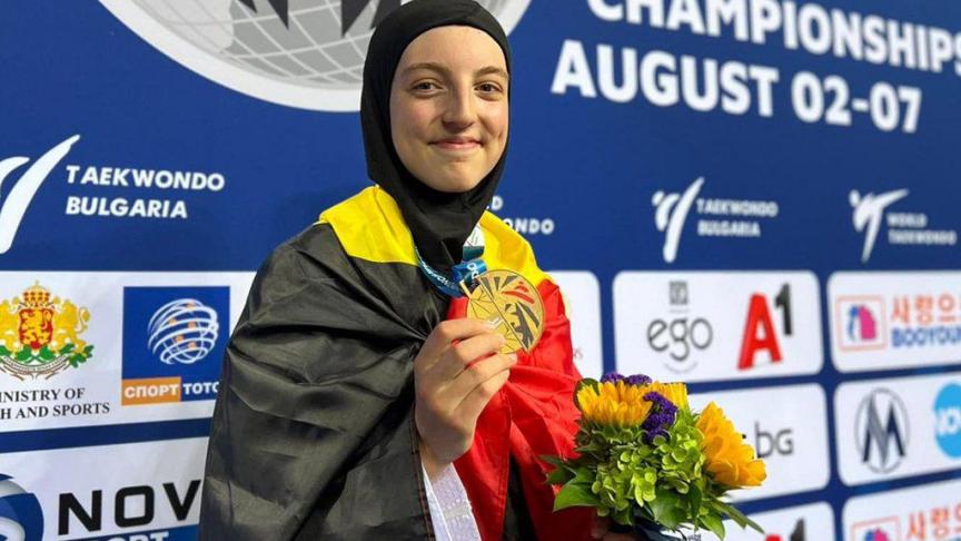 Sarah Chaâri is once again the world taekwondo champion